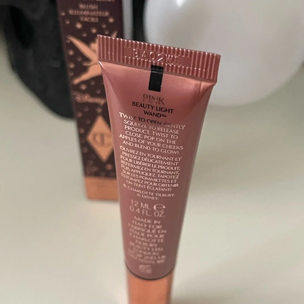 Charlotte Tilbury Disney100 Limited Edition Hollywood Beauty Light Wand Pink